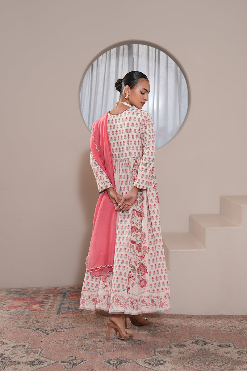 Aaliyah Mehrunissa Anarkali Set With Dupatta