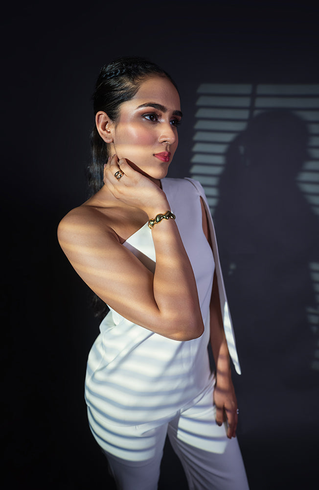 Snowflake Luxe Pair (One Shoulder)