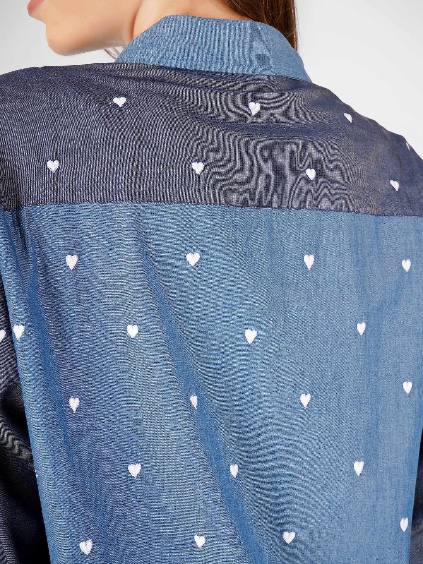 All Hearts Shirt -Blue