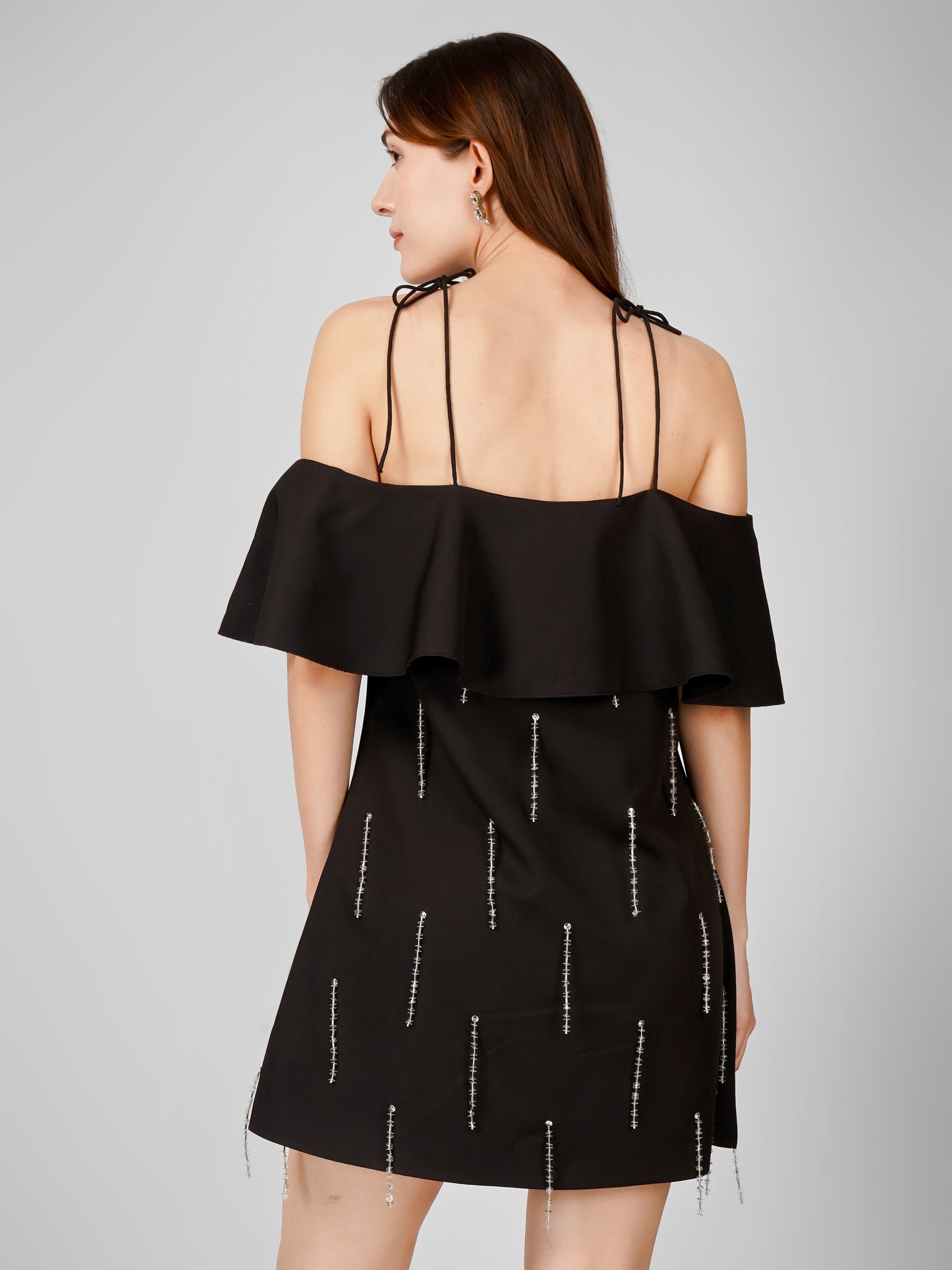 Black Tassel Dress