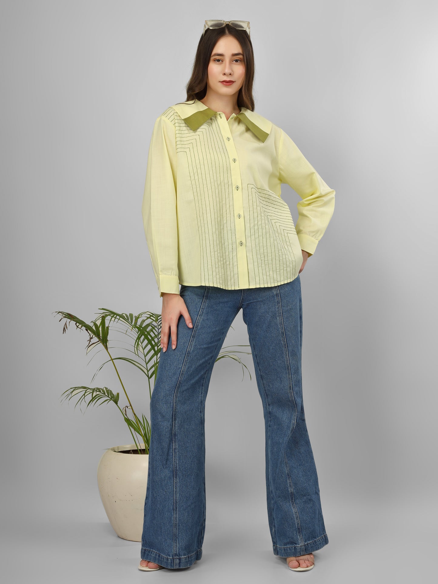 Greenline Contrast Shirt
