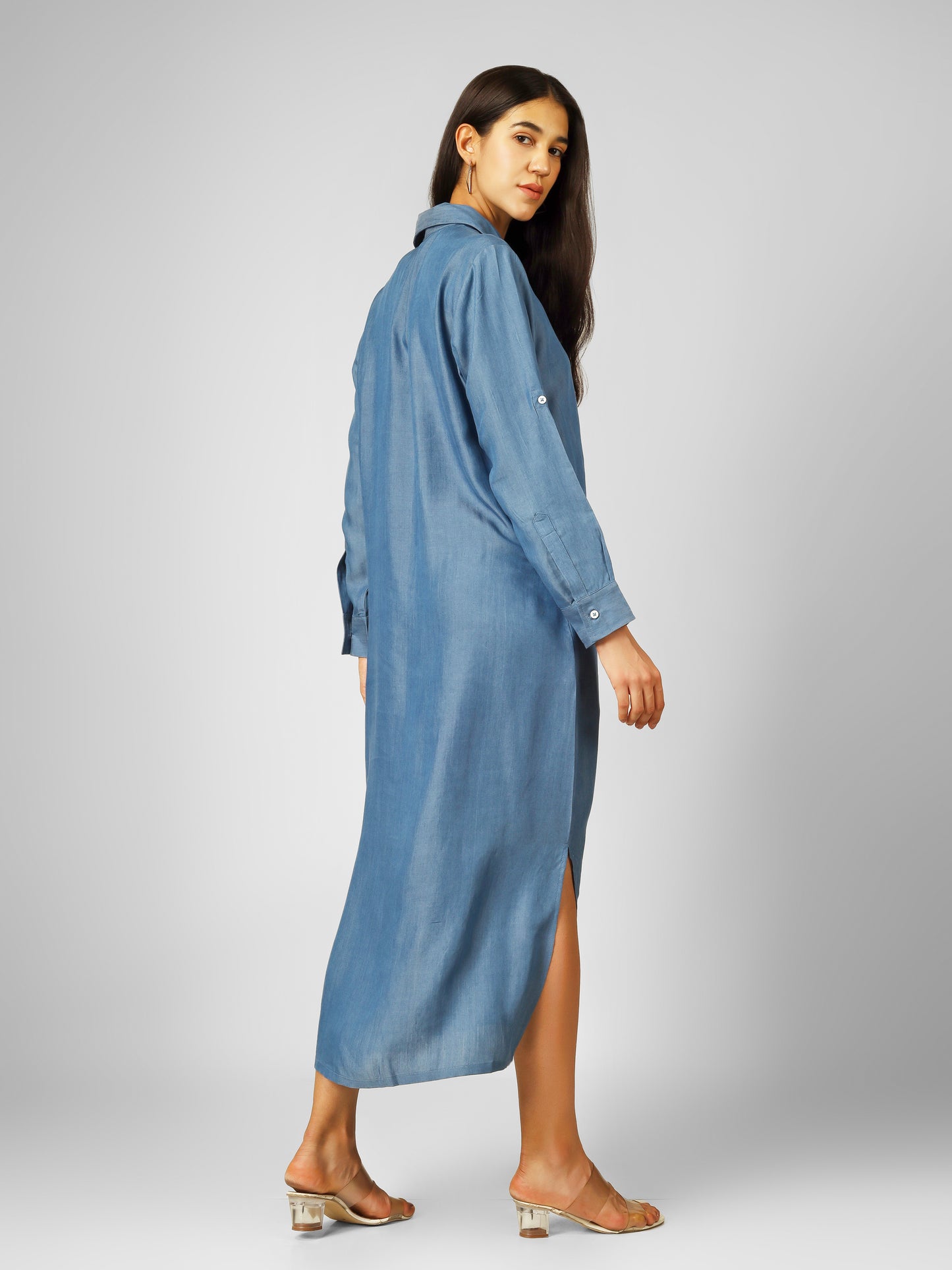 Denim Shirt Dress