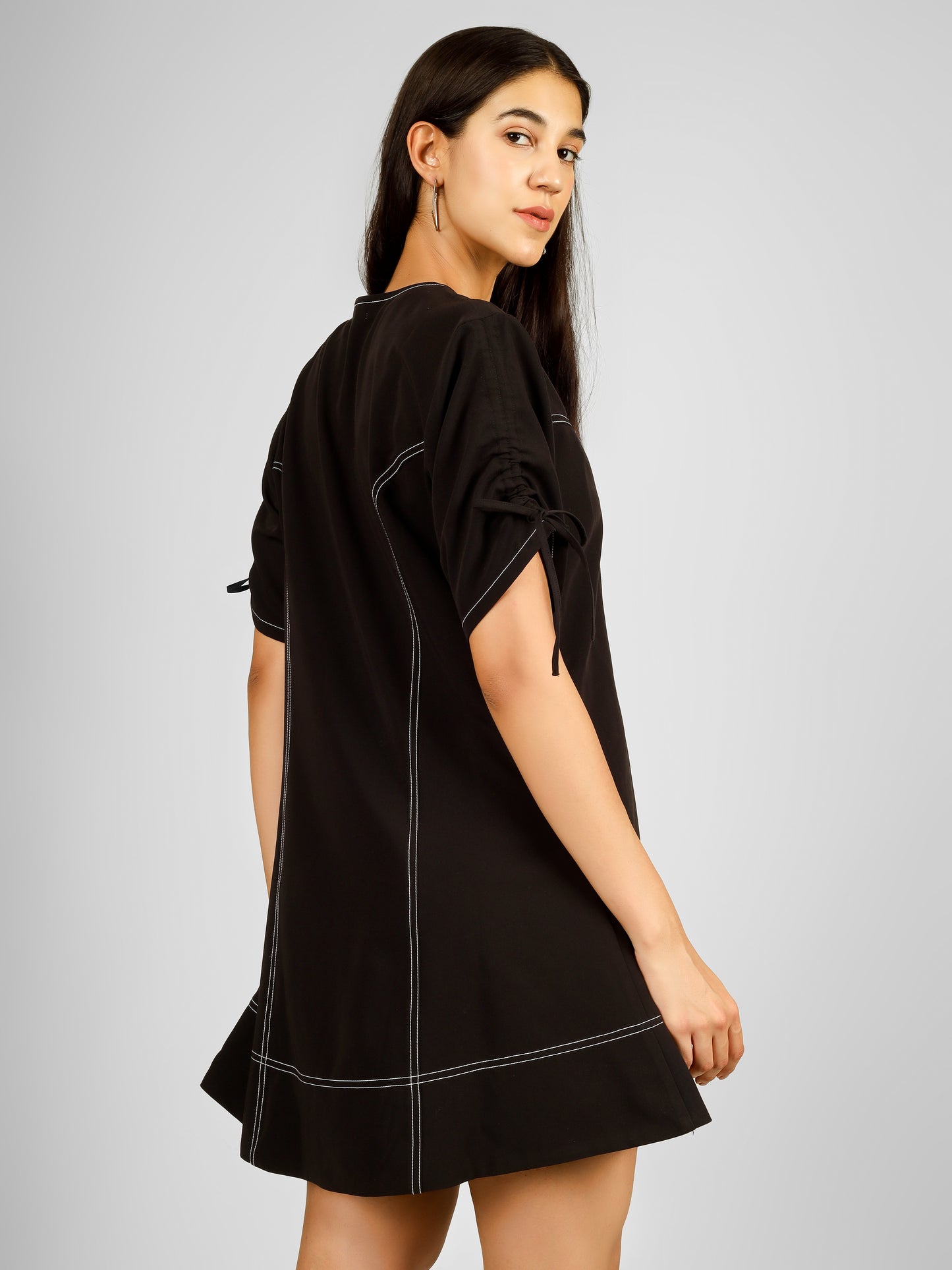 Bodice Black Dress