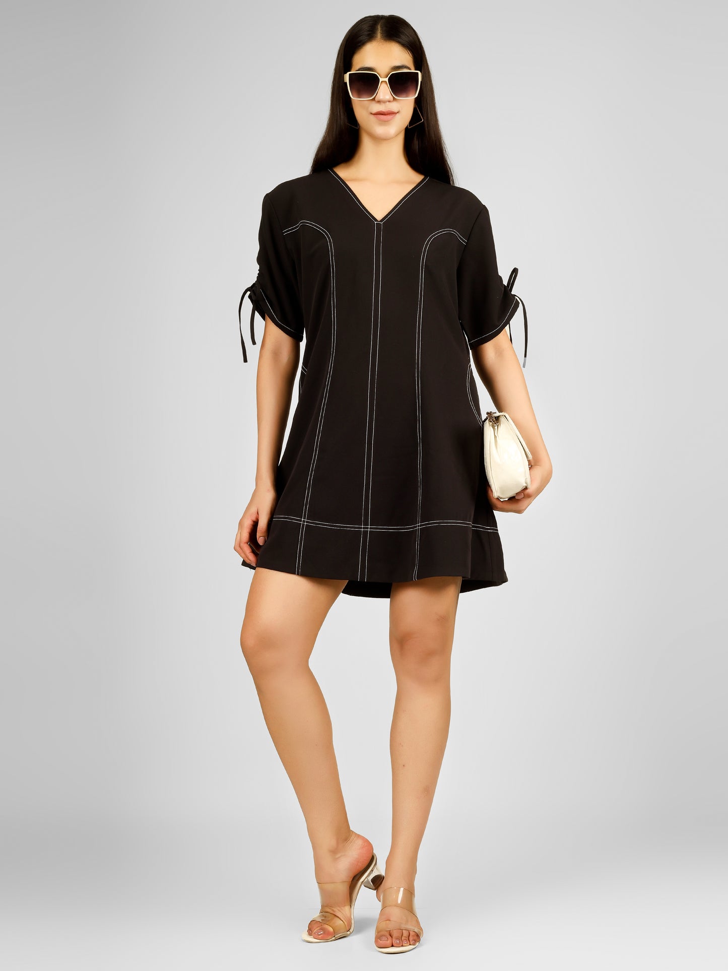 Bodice Black Dress
