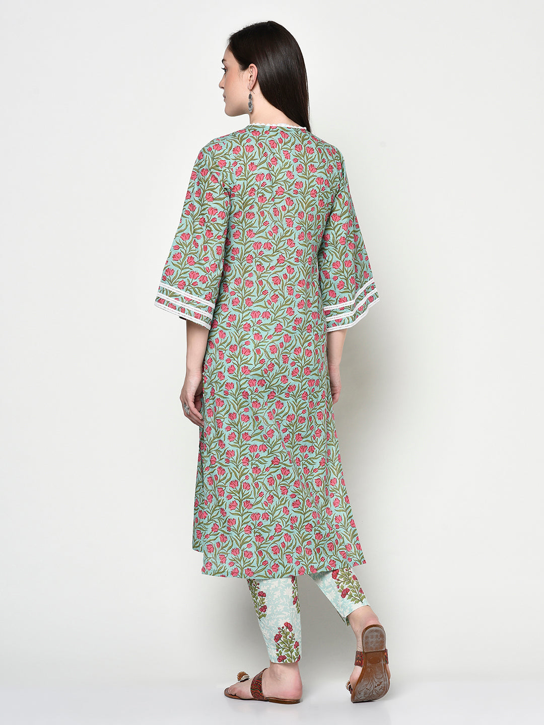 Pakiza- Pure Cotton Kurta Set
