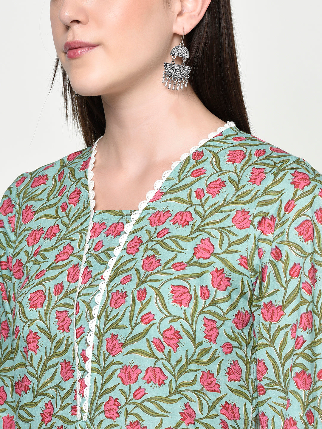 Pakiza- Pure Cotton Kurta Set