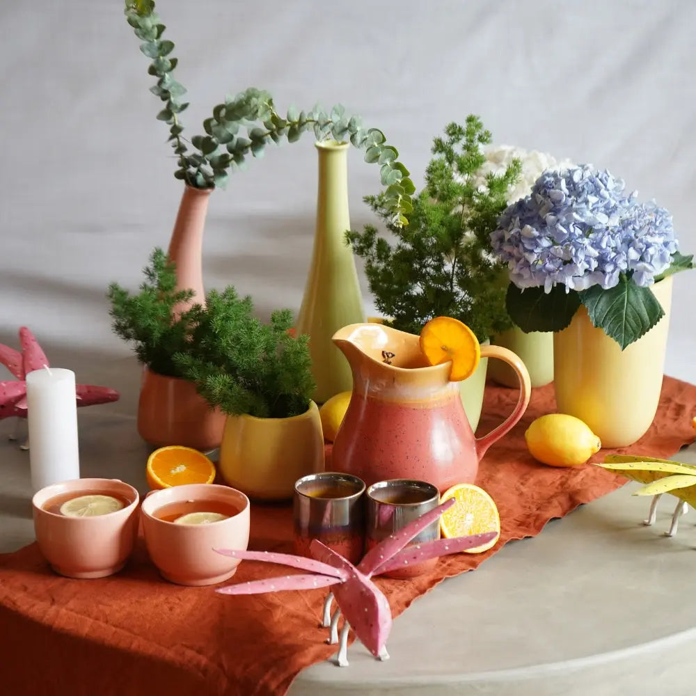 Stoneware Yellow Planter | Small