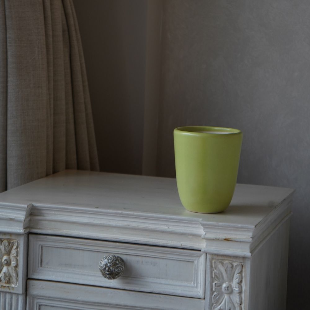 Stoneware Green Planter | Medium