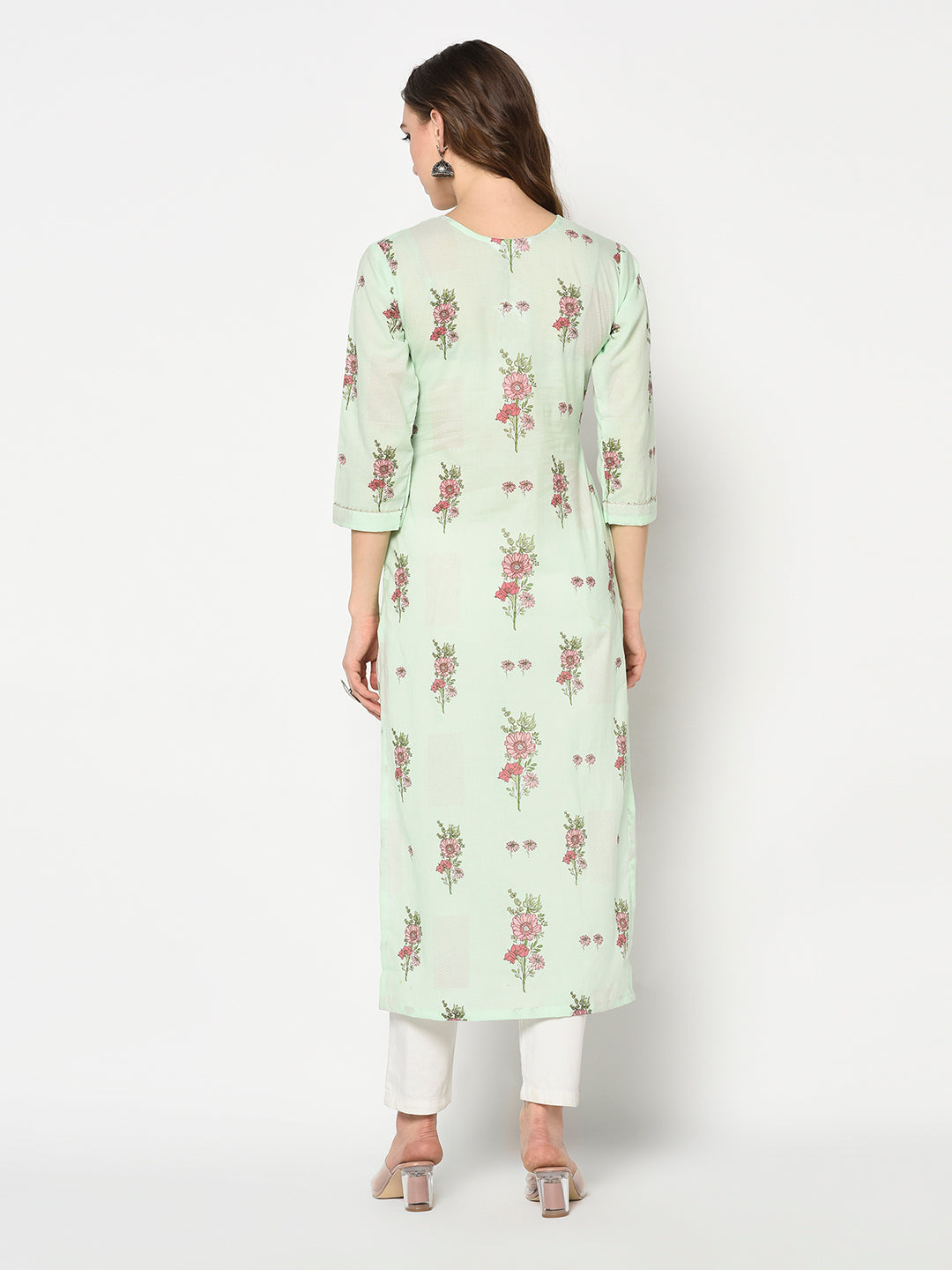 Suhana-Blockprinted gotta kurta