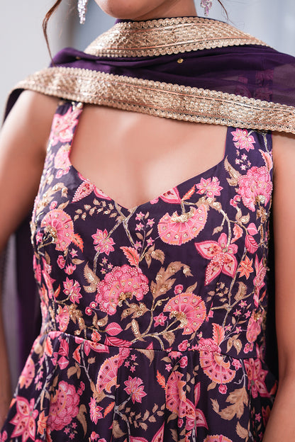 Zinnia Gul Anarkali