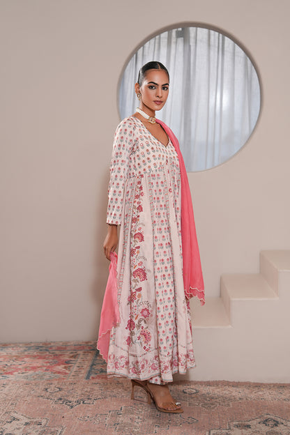 Aaliyah Mehrunissa Anarkali Set With Dupatta