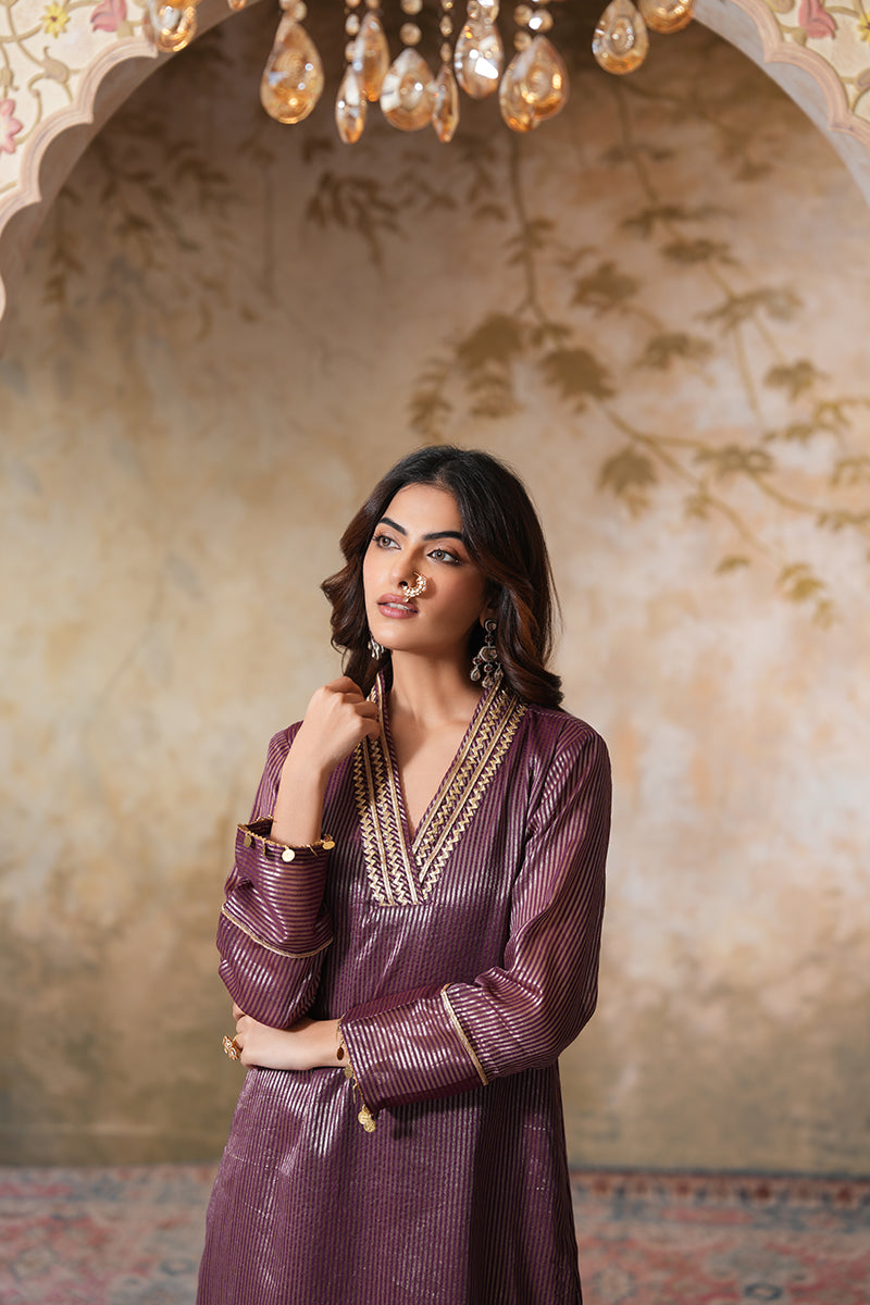 Gauhar Gota Kurta Set of 2
