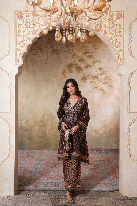 Siyah Sitara Kurta