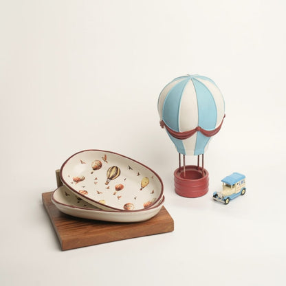 Oval cocktail tray | Offwhite - 1 tray