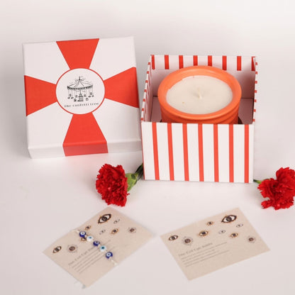 Suraksha Sutra Rakhi Box | Orange