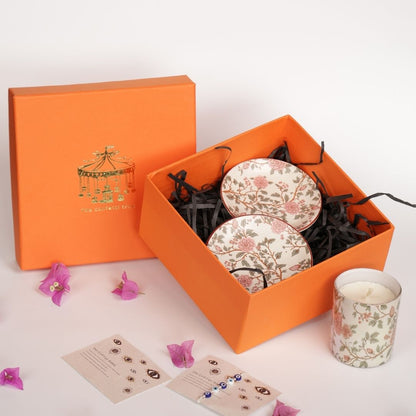 The Floral Harmony Rakhi Gift Box