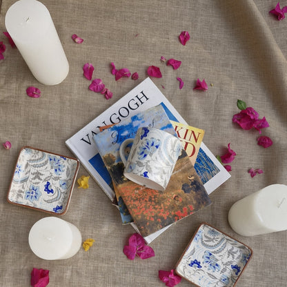 Decoupage Mug | Blue