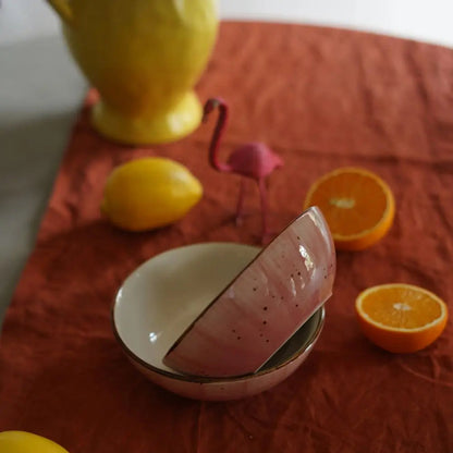 Speckled Pink 1 Medium Bowl