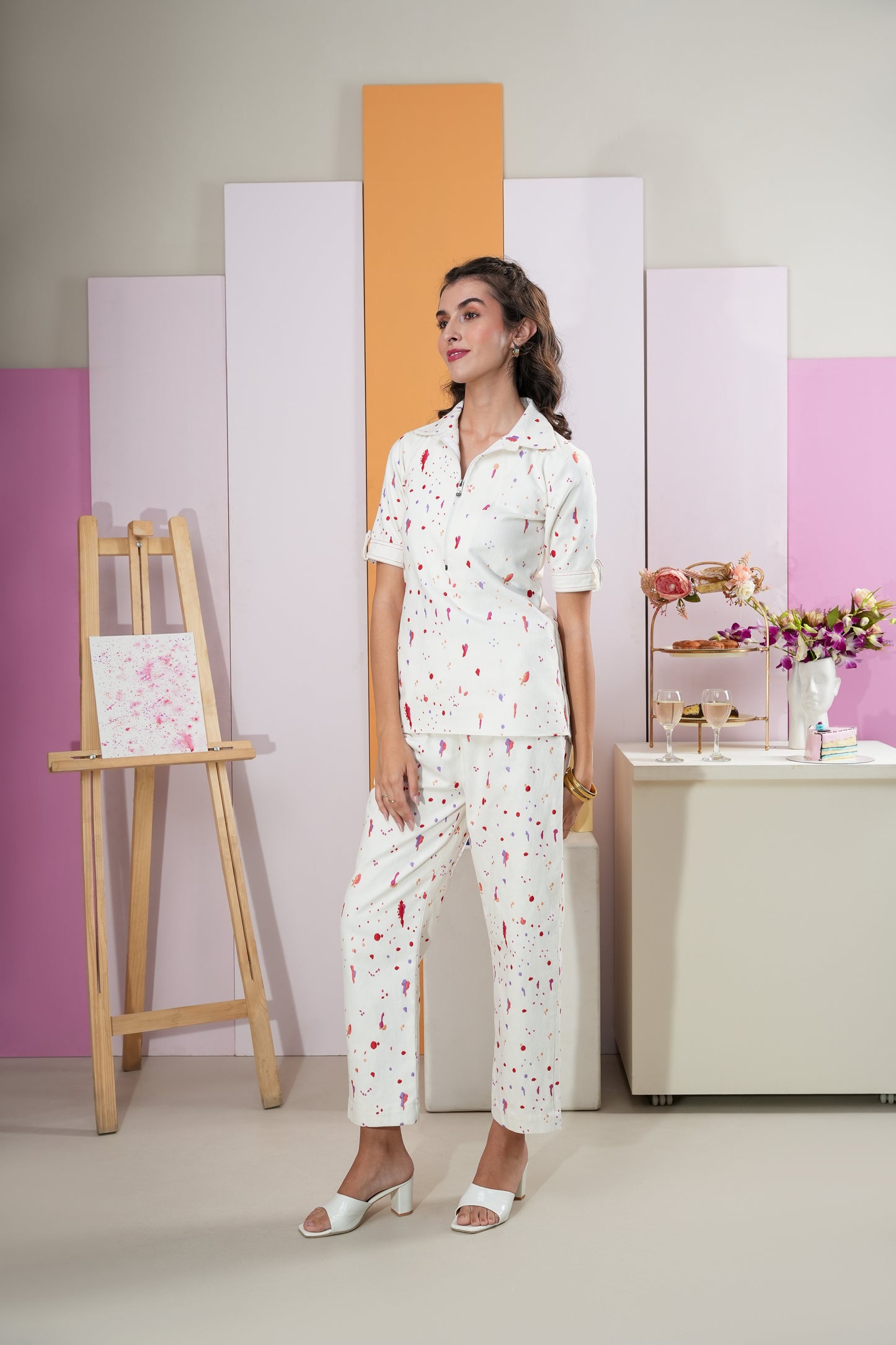 Sweet Dreams White CO-ORD SET