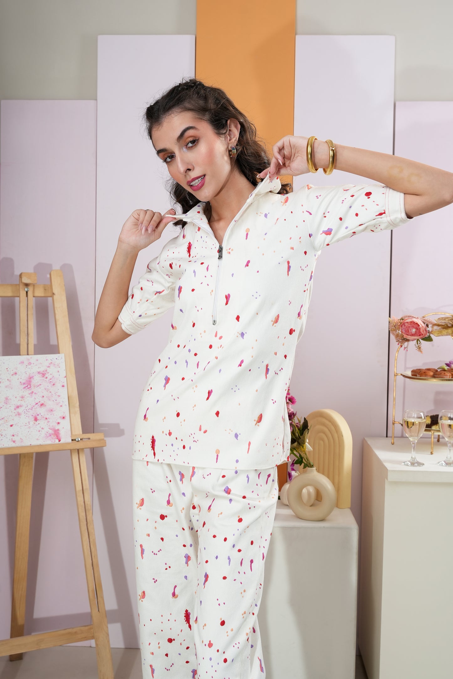Sweet Dreams White CO-ORD SET