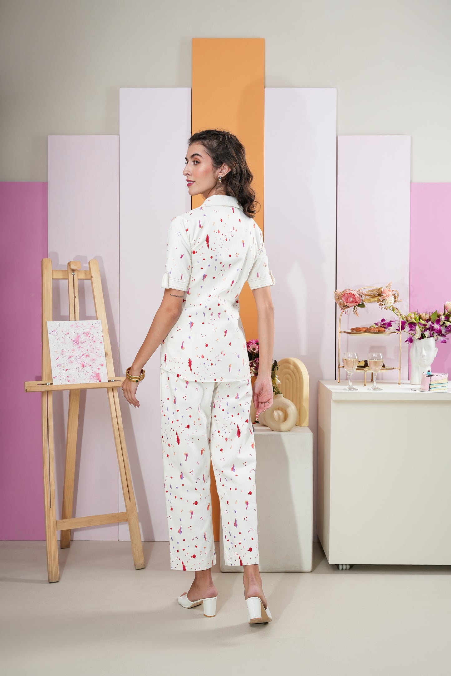 Sweet Dreams White CO-ORD SET