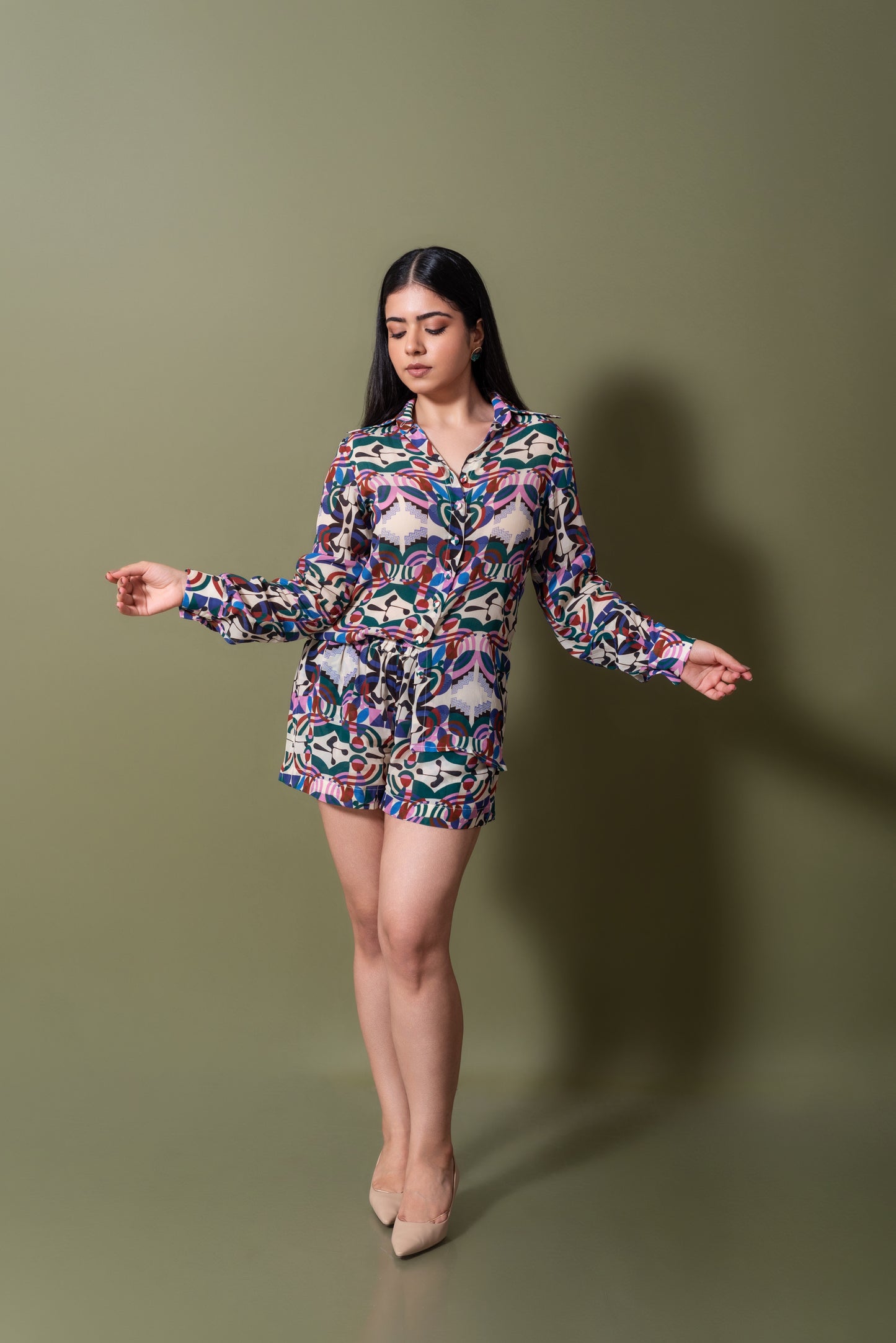 Crepe Co-ord Set