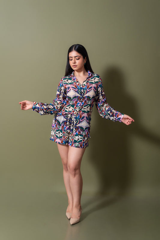 Crepe Co-ord Set