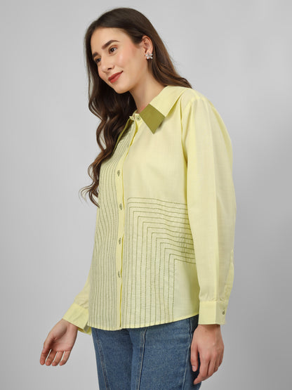 Greenline Contrast Shirt