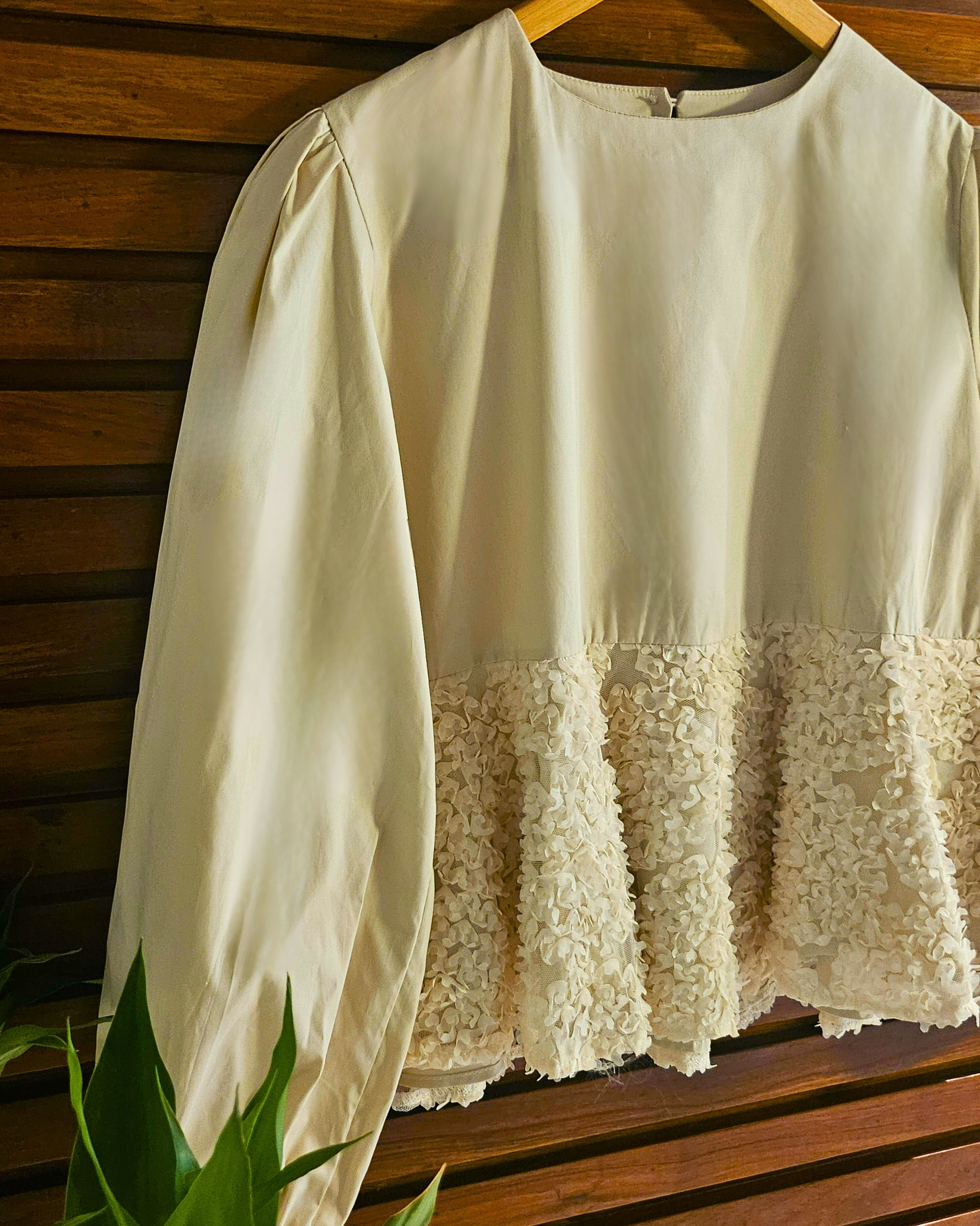 Lace Bloom Cotton Top online