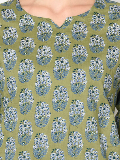Top and Bottom Set | Blockprint | Ojhas