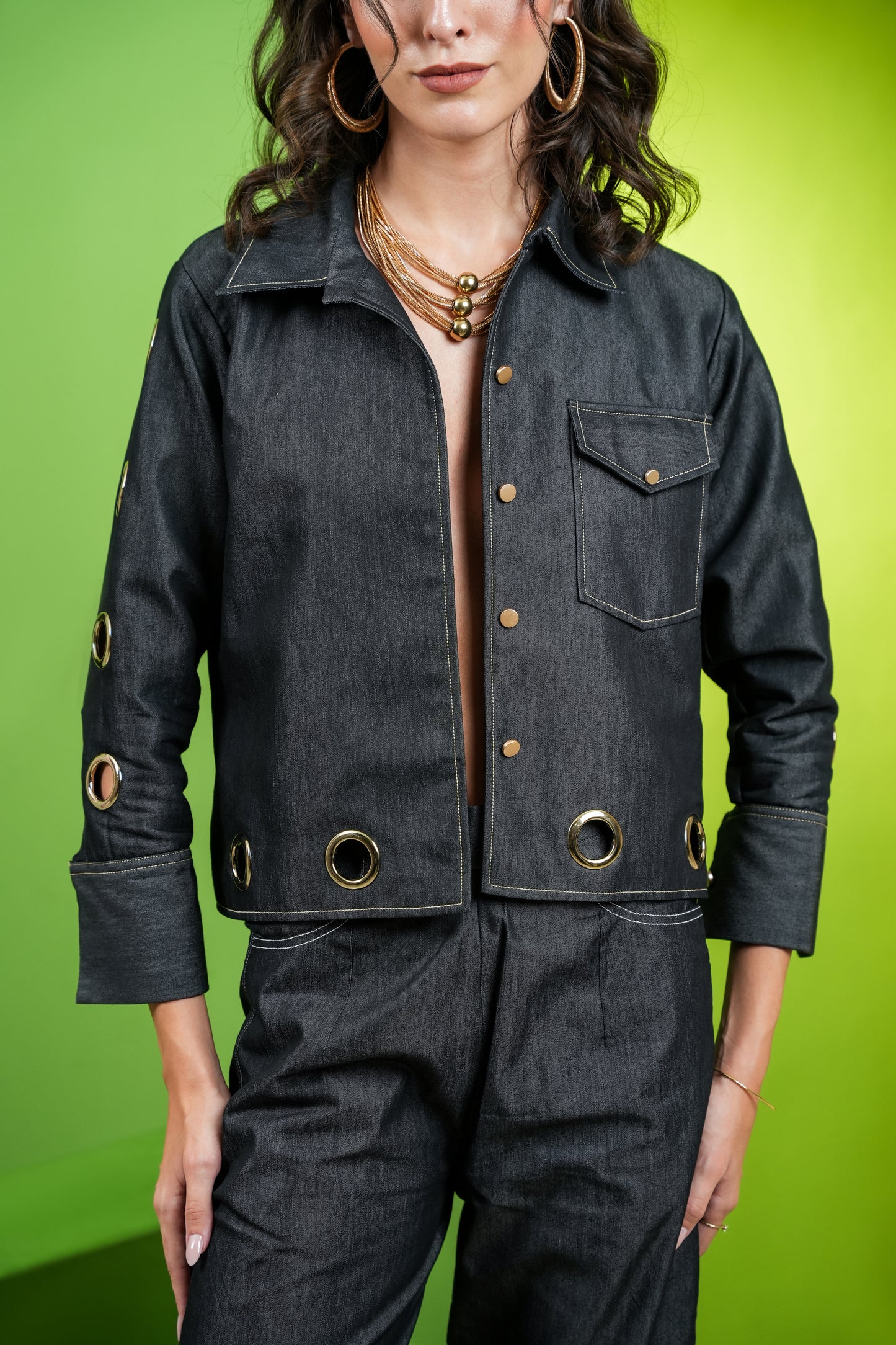 Retro Street Style Black Jacket