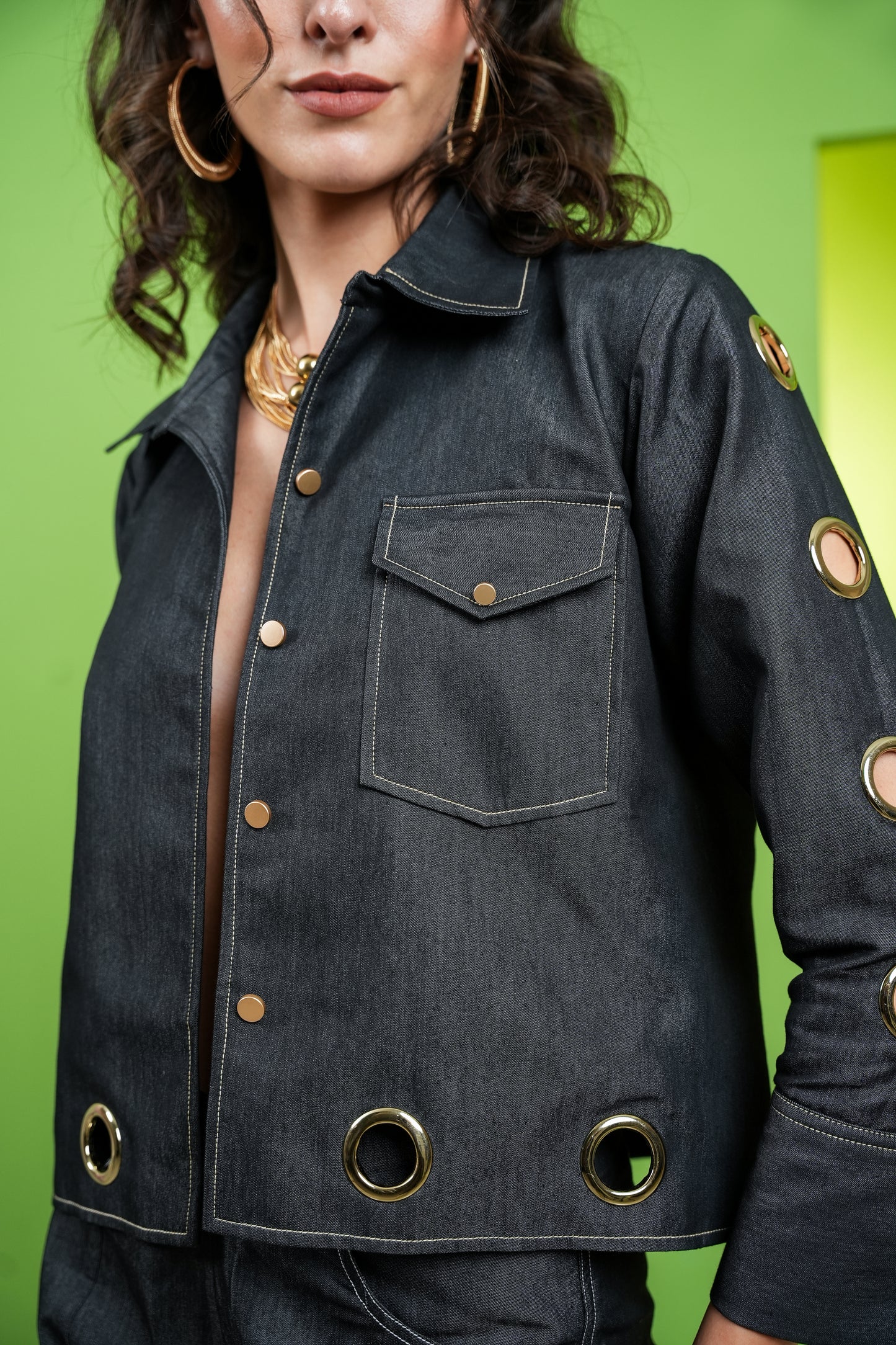 Retro Street Style Black Jacket