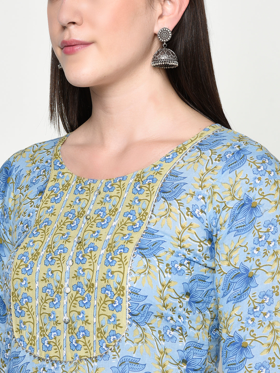 Pure Cotton Kurta Set | Shaily