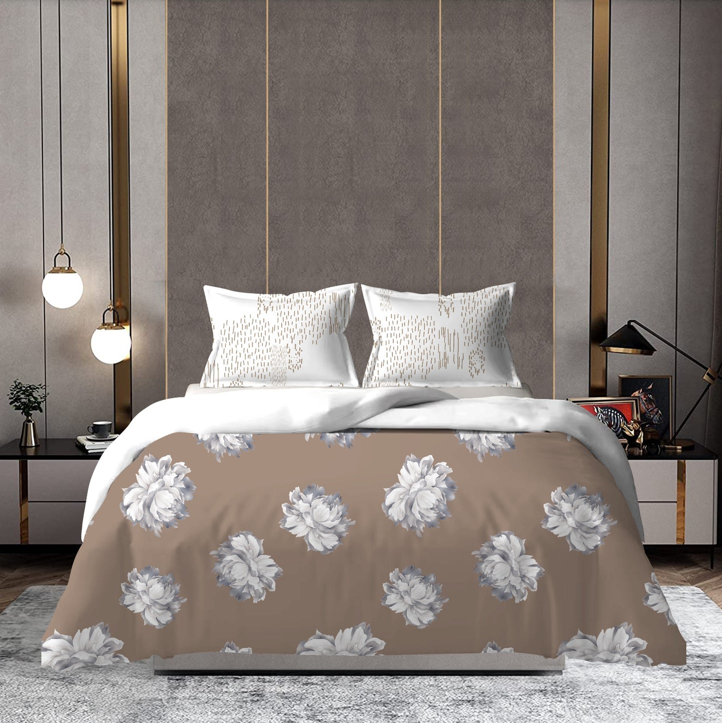 Brown Hue Beedsheets- King Size (4 different styles)