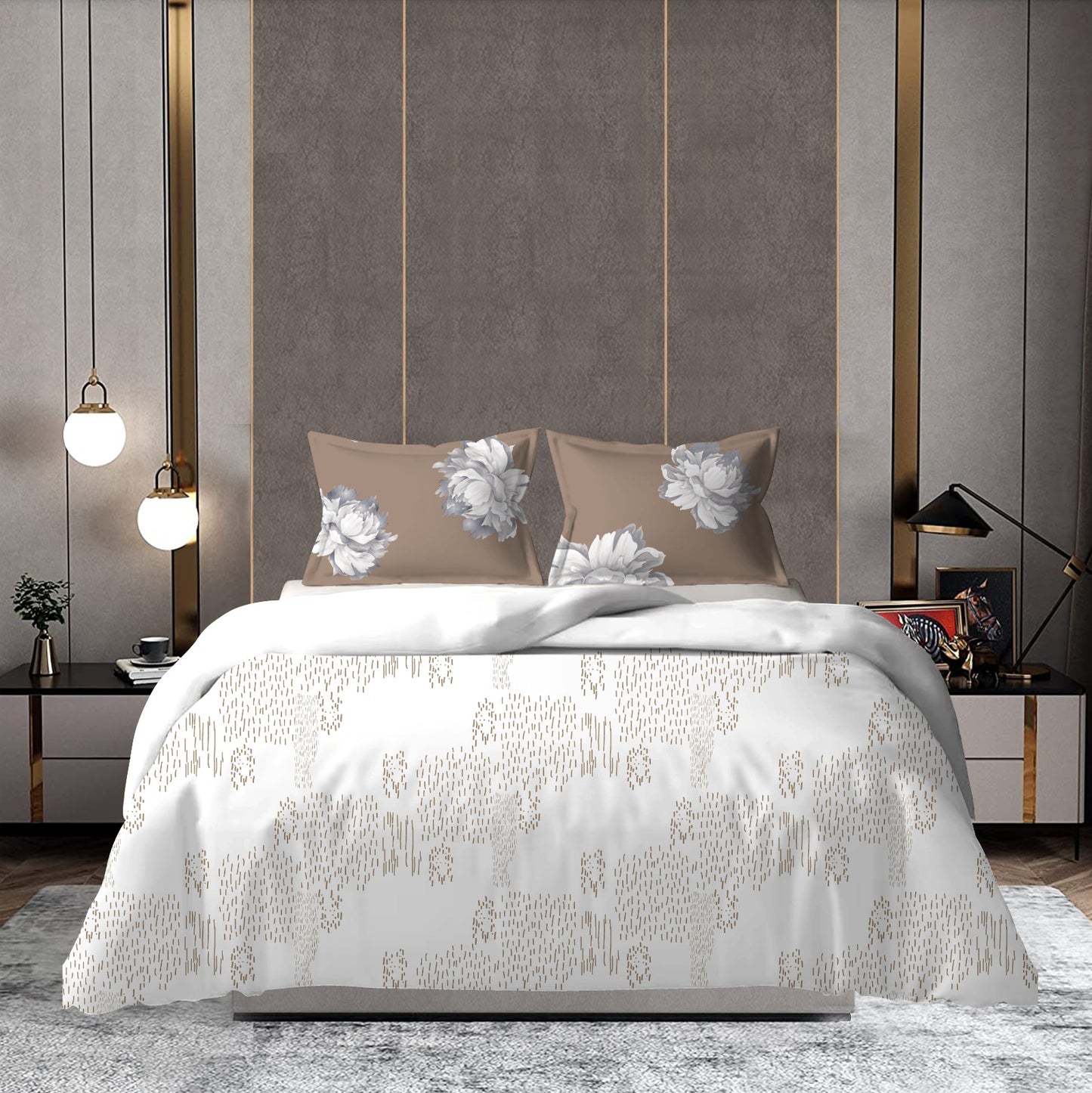 Brown Hue Beedsheets- King Size (4 different styles)