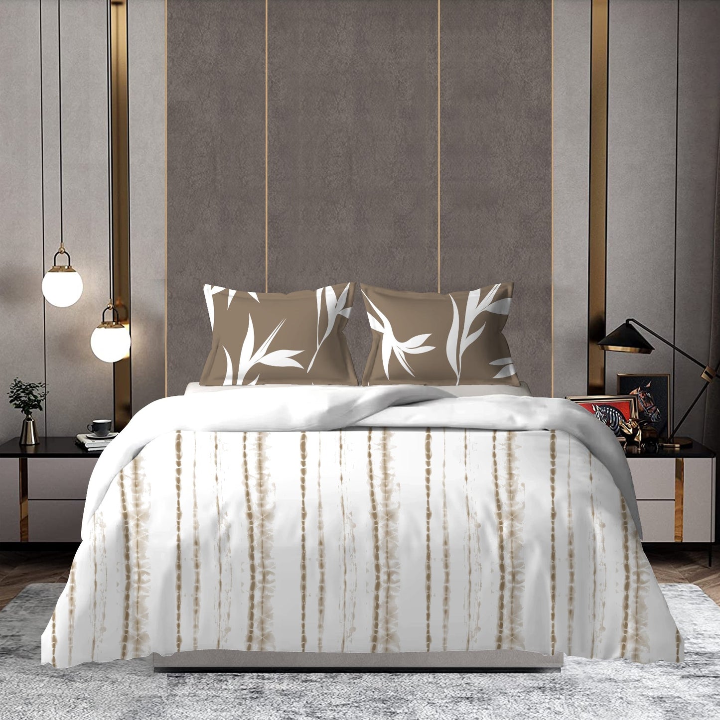 Brown Hue Beedsheets- King Size (4 different styles)